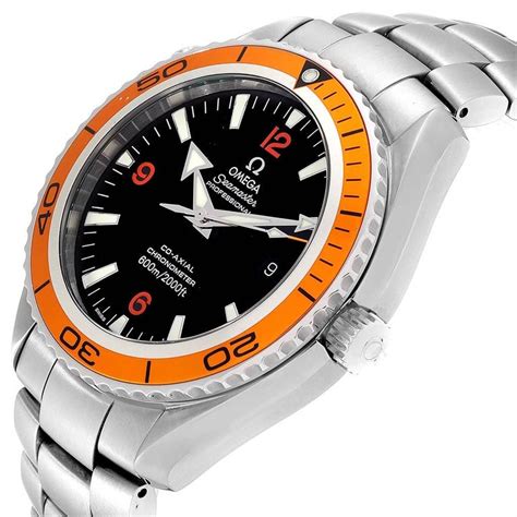 omega seamaster orange dial|Omega Seamaster 300m chrono diver.